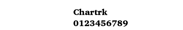 Fuente Chartrk.ttf