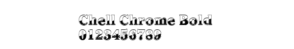 Fuente Chell Chrome Bold.ttf