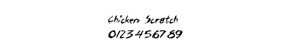 Fuente Chicken Scratch.ttf