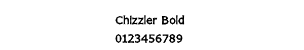 Fuente Chizzler Bold.ttf