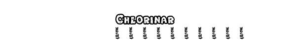 Fuente Chlorinar.ttf