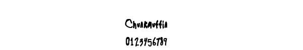Fuente Chunkmuffin.ttf