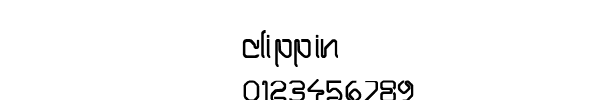 Fuente Clippin.ttf