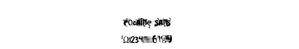 Fuente Cocaine sans.ttf