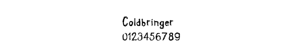 Fuente Coldbringer.ttf