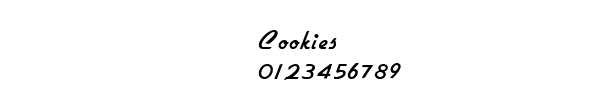 Fuente Cookies.ttf