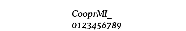 Fuente CooprMI_.ttf