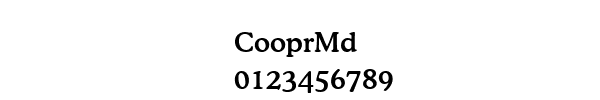 Fuente CooprMd.ttf
