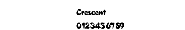Fuente Crescent.ttf