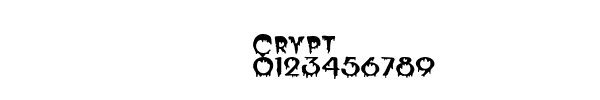 Fuente Crypt.ttf