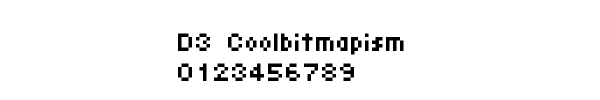 Fuente D3 Coolbitmapism.ttf