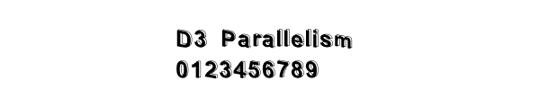 Fuente D3 Parallelism.ttf