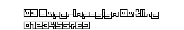 Fuente D3 Superimposism Outline.ttf