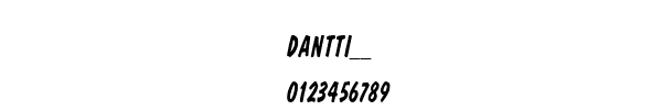 Fuente DANTTI__.TTF