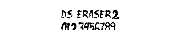 Fuente DS Eraser2.ttf
