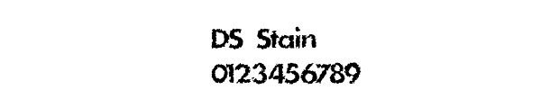 Fuente DS Stain.ttf