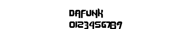 Fuente Dafunk.ttf