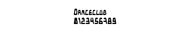 Fuente Danceclub.ttf