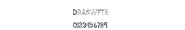Fuente Dbaswfte.ttf