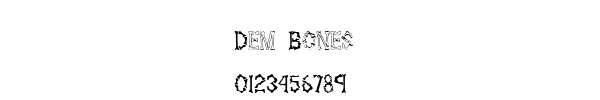 Fuente Dem Bones.ttf