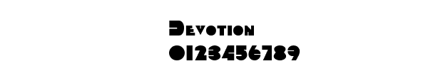 Fuente Devotion.ttf