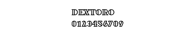 Fuente Dextoro.ttf