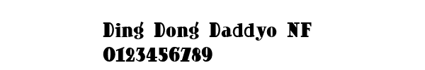 Fuente Ding Dong Daddyo NF.ttf