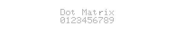 Fuente Dot Matrix.ttf