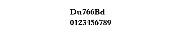 Fuente Du766Bd.ttf