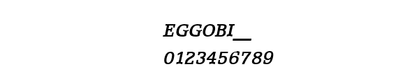 Fuente EGGOBI__.TTF