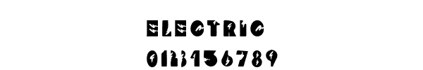 Fuente ELECTRIC.TTF