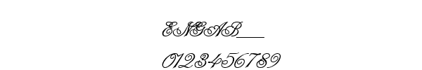 Fuente ENGAB___.TTF