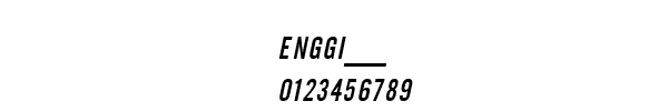 Fuente ENGGI___.TTF