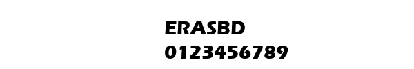 Fuente ERASBD.TTF