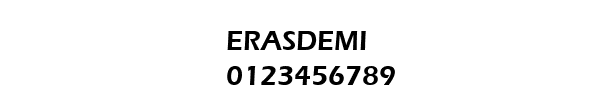 Fuente ERASDEMI.TTF