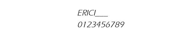 Fuente ERICI___.TTF