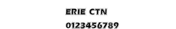 Fuente ERIE CTN.TTF