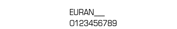 Fuente EURAN___.TTF