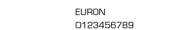 Fuente EURON.TTF
