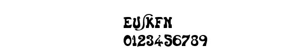 Fuente EUSKFN.TTF