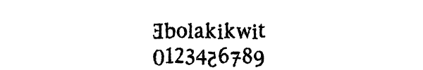 Fuente Ebolakikwit.ttf