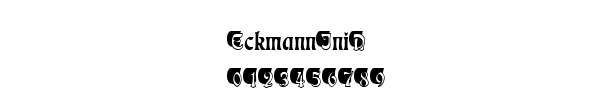 Fuente EckmannIniD.ttf