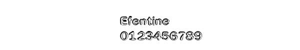 Fuente Efentine.ttf