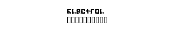 Fuente Electrol.ttf