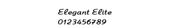 Fuente Elegant Elite.ttf