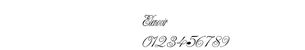 Fuente Elenovir.ttf