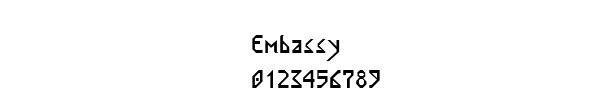Fuente Embassy.ttf