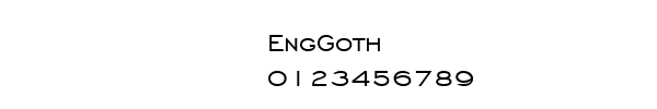 Fuente EngGoth.ttf