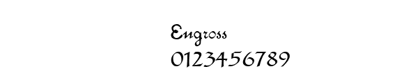 Fuente Engross.ttf