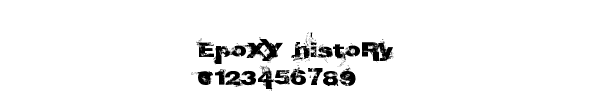 Fuente EpoXY_histoRy.ttf